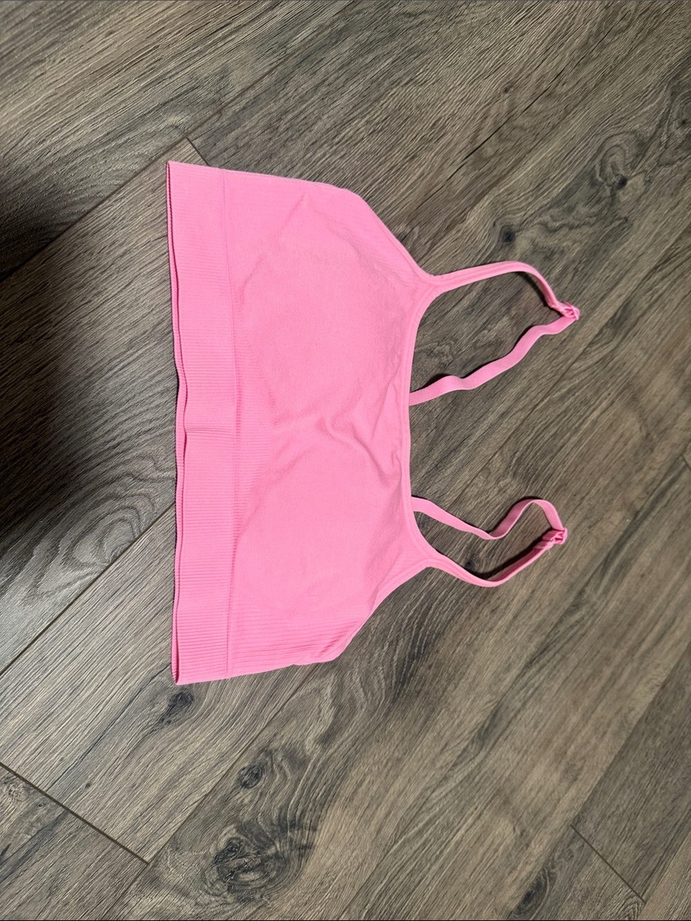 Women’s Pink Padded Sports Bra